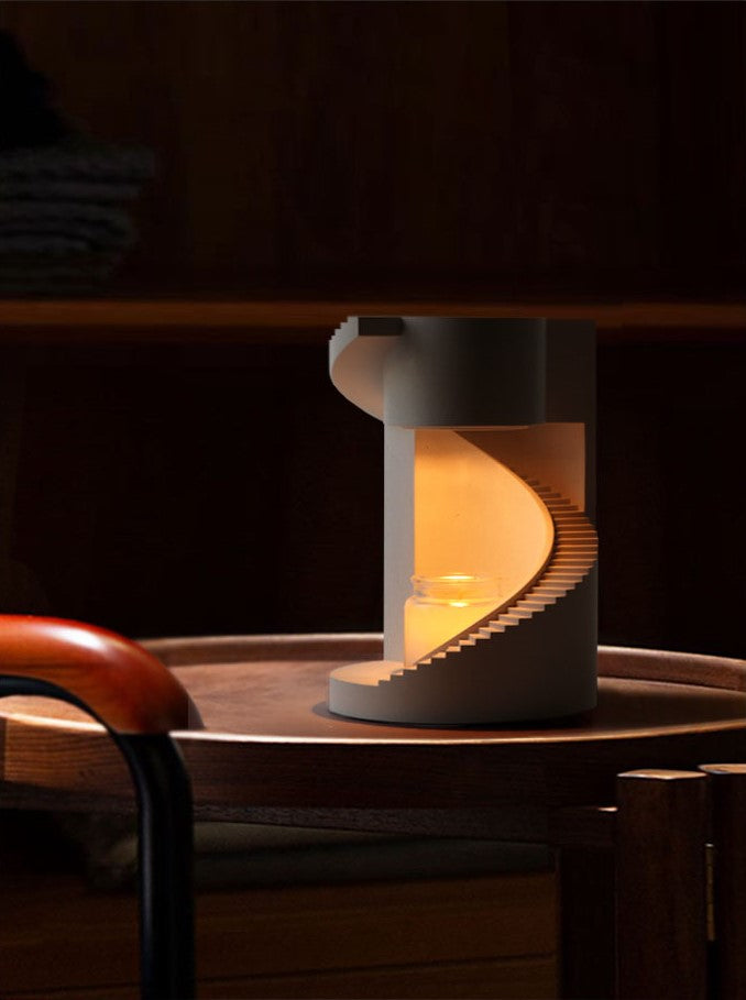 Molten wax lamp